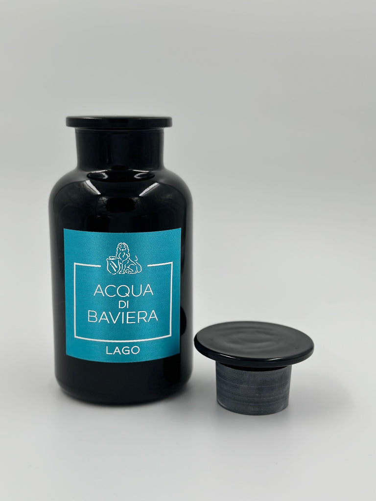 LAGO Diffuser 500 ml im Apothekerglas mit Duftstäbchen