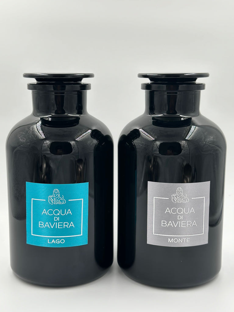 LLAGO Diffuser 2000ml in Apothekerglas mit Duftstäbchen