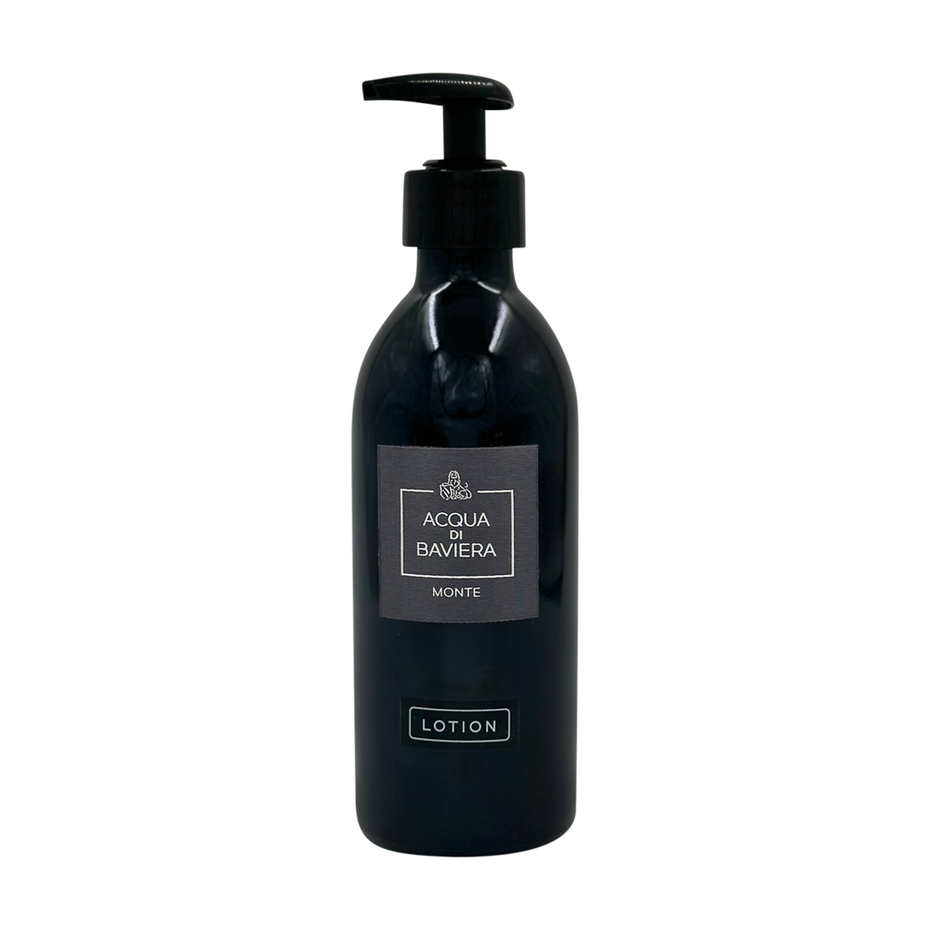 MONTE Hand & Body Lotion in nachfüllbarer Glasflasche