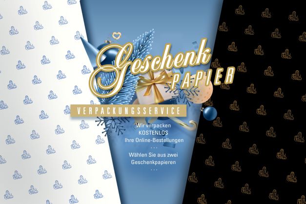 Geschenkverpackung kostenlose stilvolle Option