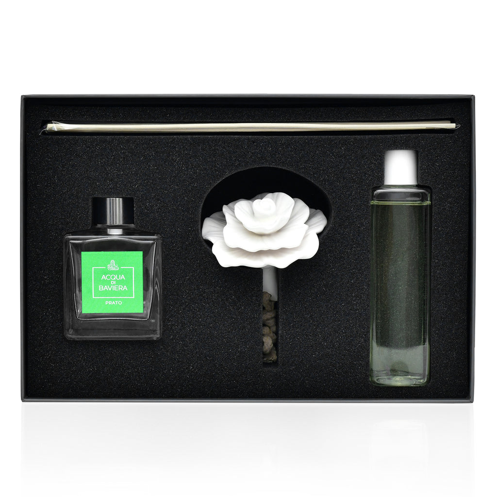 PRATO Raumduft Porzellan Diffuser mit frischem Frühlingsduft